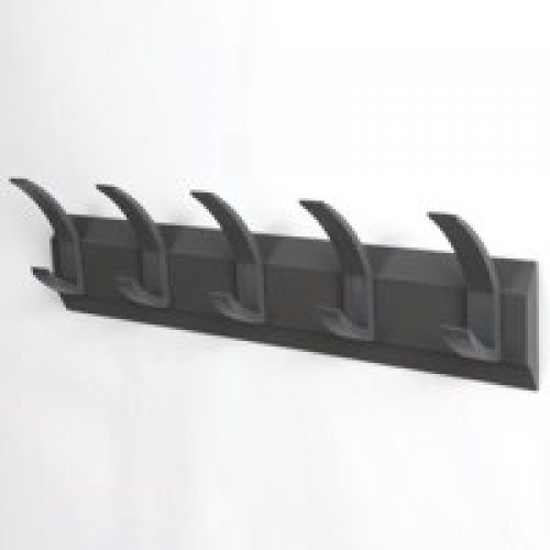 Acorn Wall Mounted Coat Rack With 5 Hooks Wipe Clean Surface - 319875