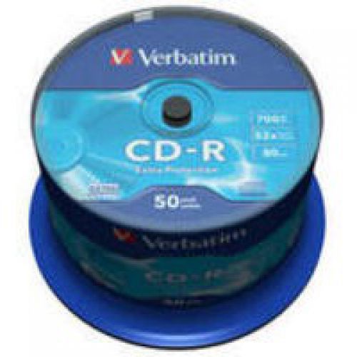 Verbatim CDR Extra Protection 700MB Spindle of 50