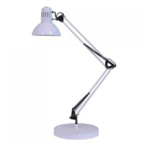 Alba Architect Desk Lamp White ARCHI BC UK 10961AL Buy online at Office 5Star or contact us Tel 01594 810081 for assistance