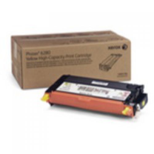 Xerox 106R01394 (Yield: 5,900 Pages) Yellow Toner Cartridge