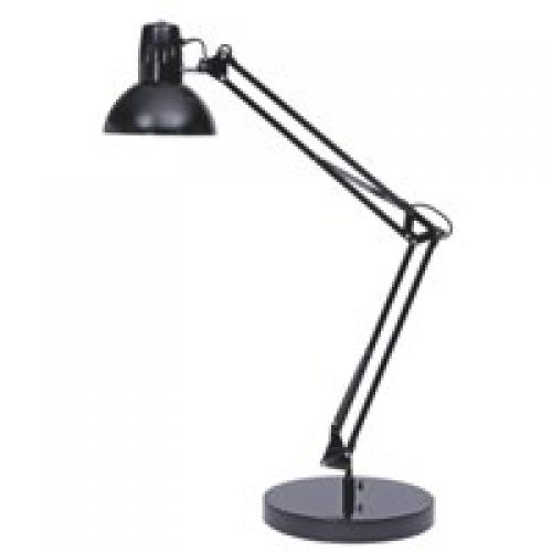 10975AL - Alba Architect Desk Lamp Black ARCHI N UK