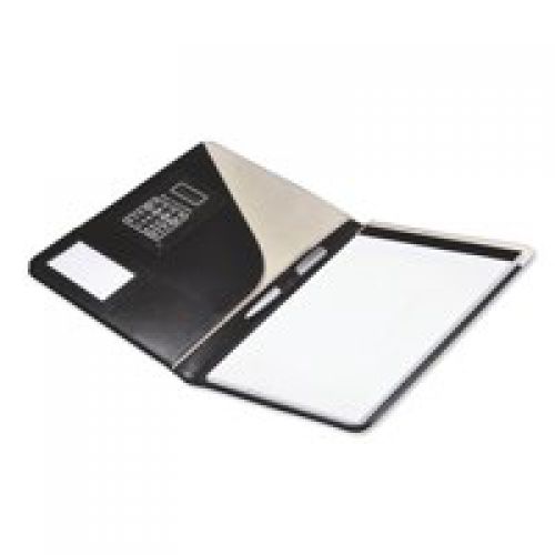 Monolith Leather Conf Folder A4 Black