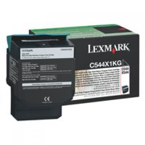 Lexmark C544 Black Extra High Return Prog