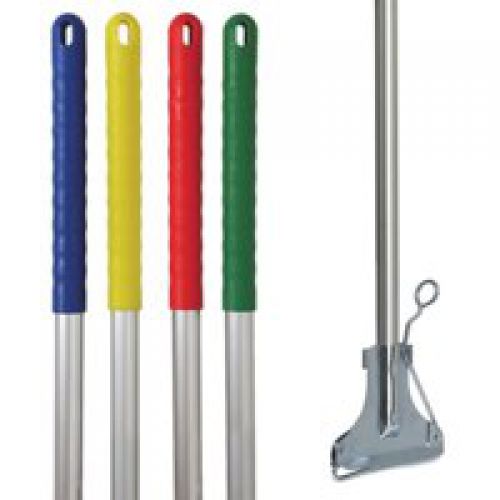Charles Bentley Kentucky Mop Handle & Clip Yellow