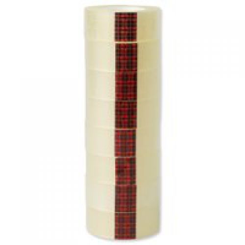 Scotch Easy Tear Clear Tape Roll 19mmx33m PK8