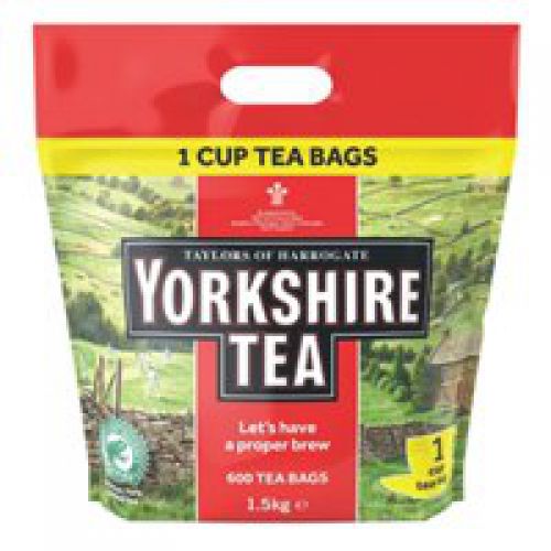 Yorkshire Tea Bags (Pack 600) -  0403372  53213CP