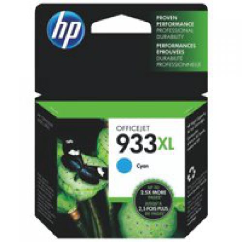 OEM HP 933XL High Capacity Cyan Ink Cartridge CN054AE