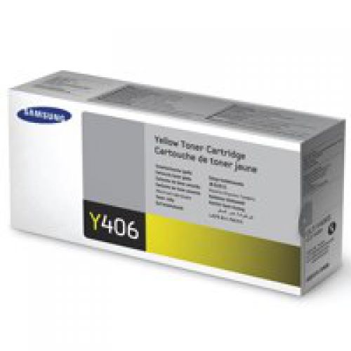 Samsung CLTY406S Yellow Toner Cartridge 1K pages - SU462A Toner HPSASU462A