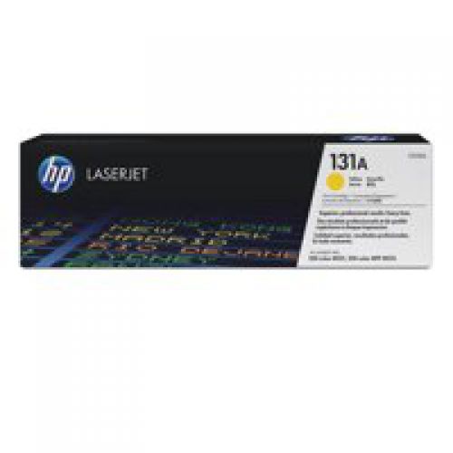 HP 131A Yellow Standard Capacity Toner 1.8K pages for HP LaserJet Pro M251/M276 - CF212A