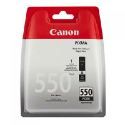 Canon 6496B001 (PGI-550 PGBK) Ink Cartridge Black 300 Pages 15ml