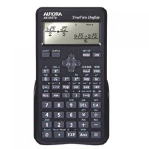 Aurora AX-595TV Scientific Calculator Black