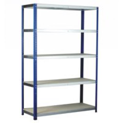 Eco-Rax H1800xW900xD450mm c/w 5 Chipboard Shelves