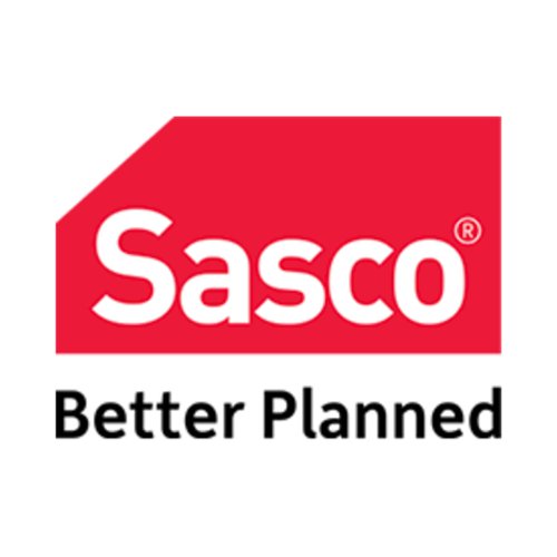 Sasco 2026 Original Year Wall Planner with wet wipe pen & sticker pack, Blue, Poster Style - Outer carton of 10