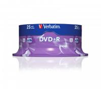 Verbatim DVD+R Spindle 16x 4.7GB (Pack of 25) 43500