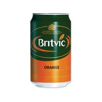 Britvic Pure Orange Juice 330ml Cans PK24