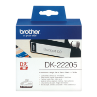 Brother Continuous Paper Roll 62mm x 30m - DK22205