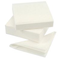 Paper Napkins Economy Single-ply 300x300mm White DSE201 [Pack 500]