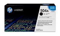 HP 504A Black Standard Capacity Toner 5K pages for HP Color LaserJet CM3530/CP3525 - CE250A
