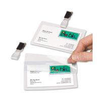 3L Self Laminating ID Tags and Clips (Pack 10) 11130