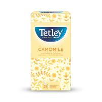 Tetley Camomile Tea Bags Individually Wrapped and Enveloped (Pack 25) - NWT202