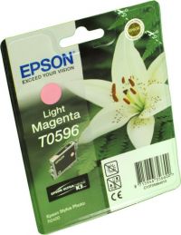 Epson T0596 Lily Light Magenta Standard Capacity Ink Cartridge 13ml - C13T05964010