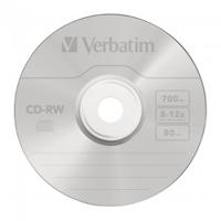 Verbatim CD-RW 8-12x Hi-Speed 700MB (Pack of 10) VM31480