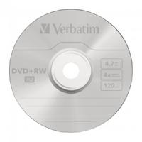 Verbatim DVD+RW Spindle 4x 4.7GB (Pack of 25) 43489