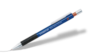 Staedtler Marsmicro Mechanical Pencil B 0.5mm Lead Blue Barrel (Pack 10) - 77505
