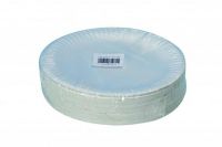 ValueX Paper Plates 9 inch White (Pack 100) 0511041