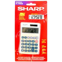 Sharp EL240SAB 8 Digit Handheld Calculator Grey SH-EL240SAB