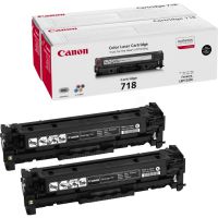 Canon Black Standard Capacity Toner Cartridge Twinpack 2 x 3.4k pages (Pack 2) - 2662B005