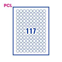 Pcl19 White Perm Labels 117 Lab/Sht 23400/Bx 200Sh A4/Bx 3P