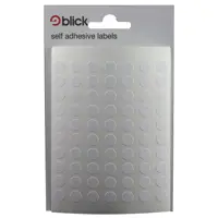 Blick Labels Circles White 8mm 490 Labels x20 (Pack 9800) - RS000853