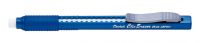 Pentel Clic Eraser Pen White with Transparent Blue Barrel (Pack 12) - ZE11T-C