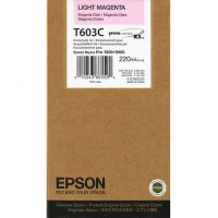 Epson T603C Light Magenta Ink Cartridge 220ml - C13T603C00