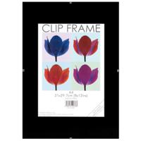 Photo Album Co Certificate/Photo Frameless A4 Clip Frame Glass Front - CF2130-NG