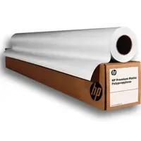 HP Premium Matte Polypropylene white 121g/m2 140µm 914mm x 22.80m Box of 2 rolls C2T53A