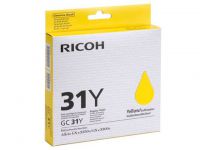 Ricoh GC31Y Yellow Standard Capacity Gel Ink Cartridge 1.56k pages for GXE3350N - 405691