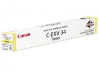 Canon EXV34Y Yellow Standard Capacity Toner Cartridge 19k pages - 3785B002