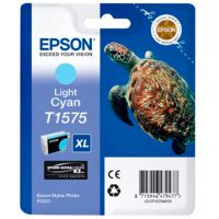 Epson T1575 Turtle Light Cyan Standard Capacity Ink Cartridge 26ml - C13T15754010
