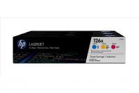 HP 126A Multipack Standard Capacity Toner 3x 1K pages for HP LaserJet Pro 100/CP1025/M275 - CF341A