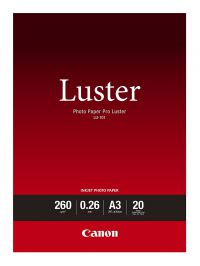 Canon LU-101 A3 Luster Paper 20 Sheets - 6211B007