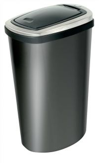 Addis Deluxe 40L Stainless Steel Bin with Press Top Lid