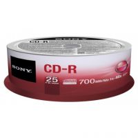 Sony CD-R 700Mb / 80Min 25 Pack Spindle