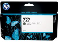 HP 727 Matte Black Standard Capacity Ink Cartridge 130ml - B3P22A