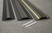 D-Line Cable Cover 3 Channel 83mmx1.8m Length Black