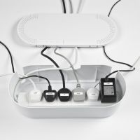 D-Line Cable Tidy Unit Small White