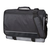 Lightpak Wave Messenger Bag Black/Grey - 46069
