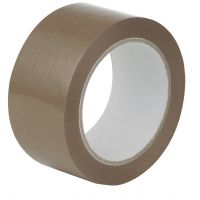 ValueX Packaging Tape 48mmx66m Brown (Pack 6) - 245101836