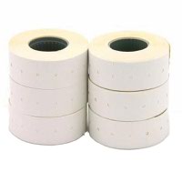 ValueX Permanent Labels for Pricing Gun 21x12mm White (Pack 6000) - 100910